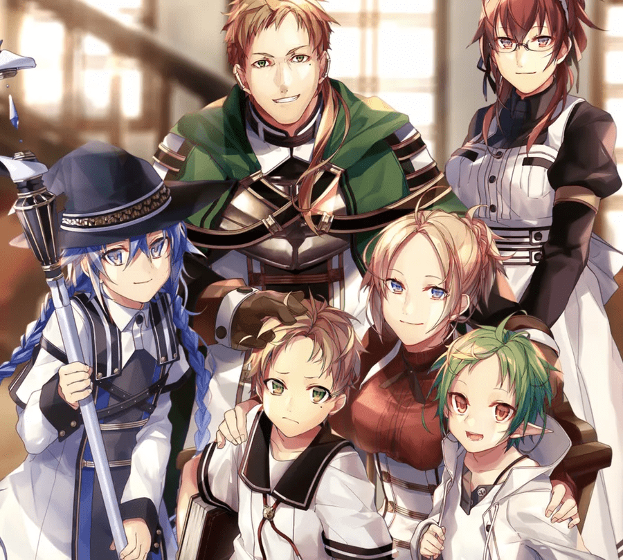 mushoku tensei anime characters