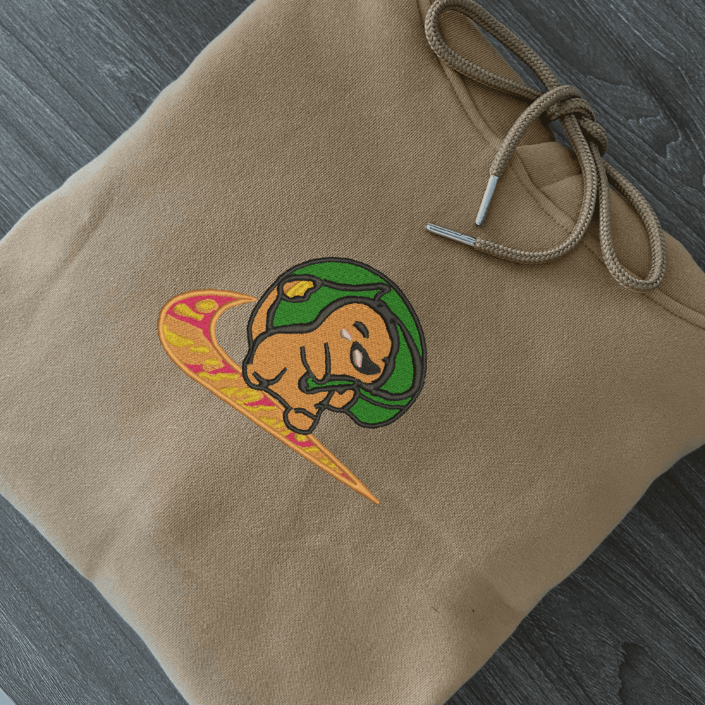 Charmander Embroidered Hoodie5