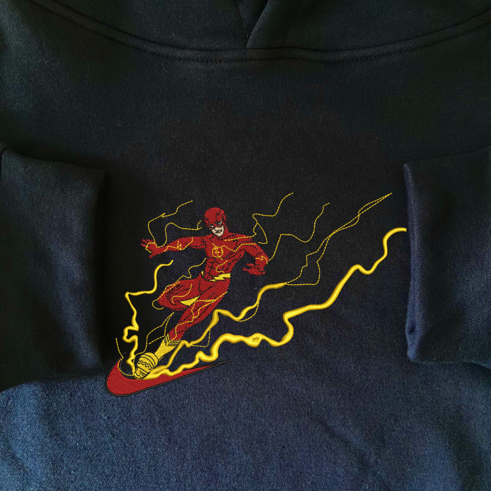 The Flash Embroidered Hoodie 10 flash3 1