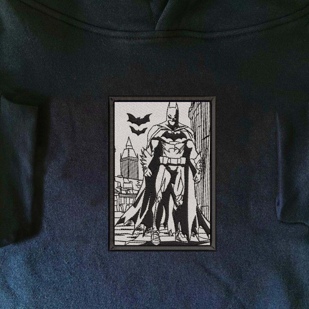 Batman Night Guardian Art Embroidered 11 scaled