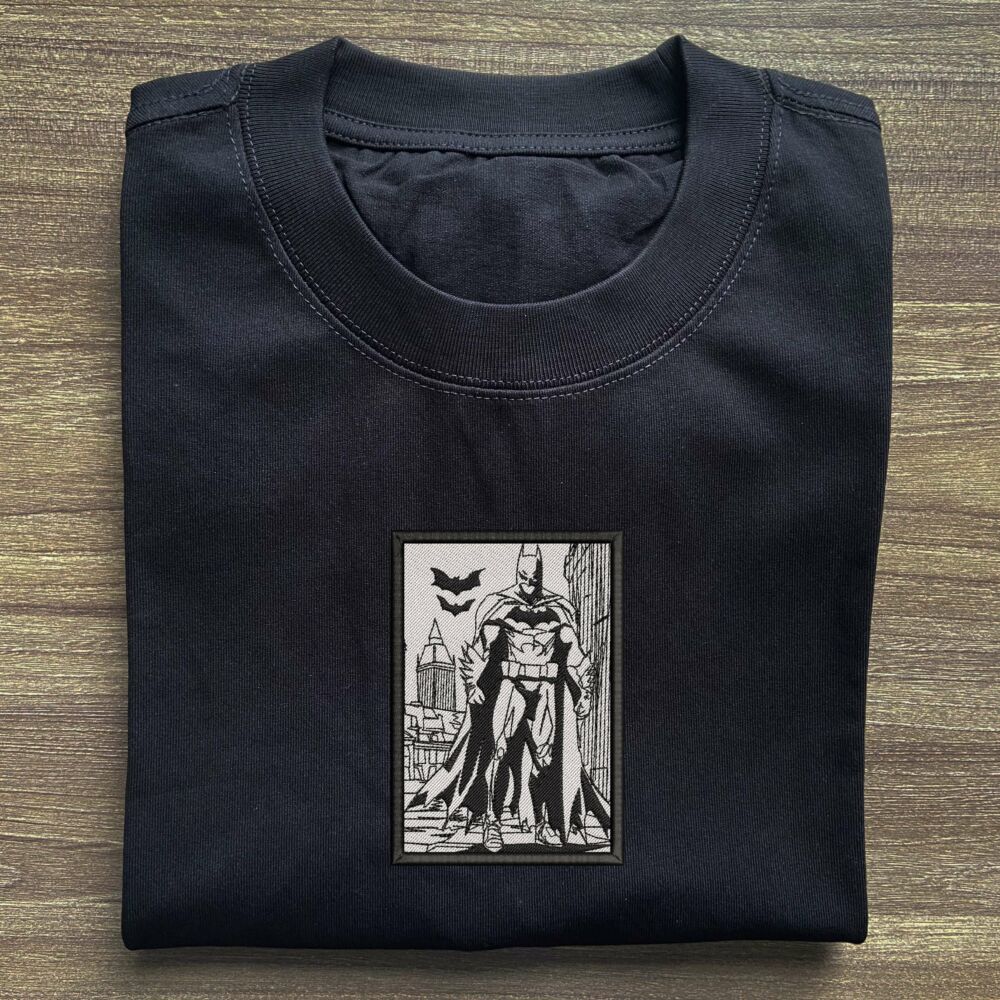 Batman Night Guardian Art Embroidered 15