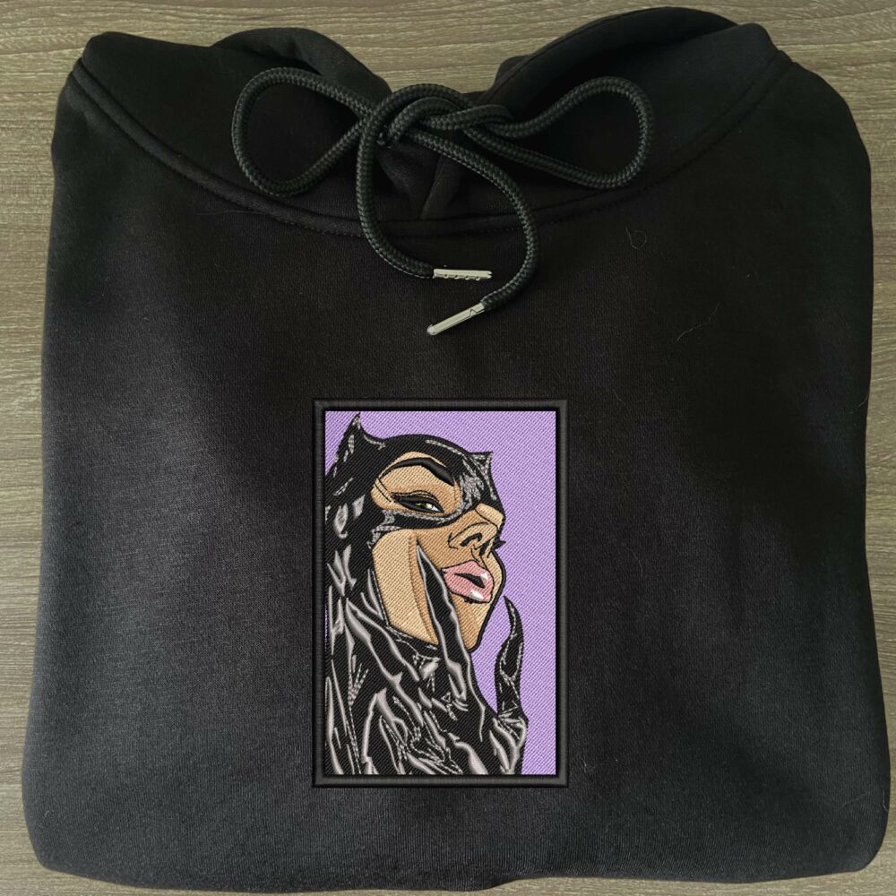 Cat Woman Art Embroidered 12 scaled