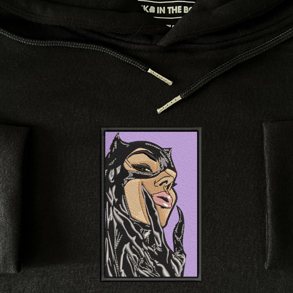 Cat Woman Art Embroidered 13 scaled