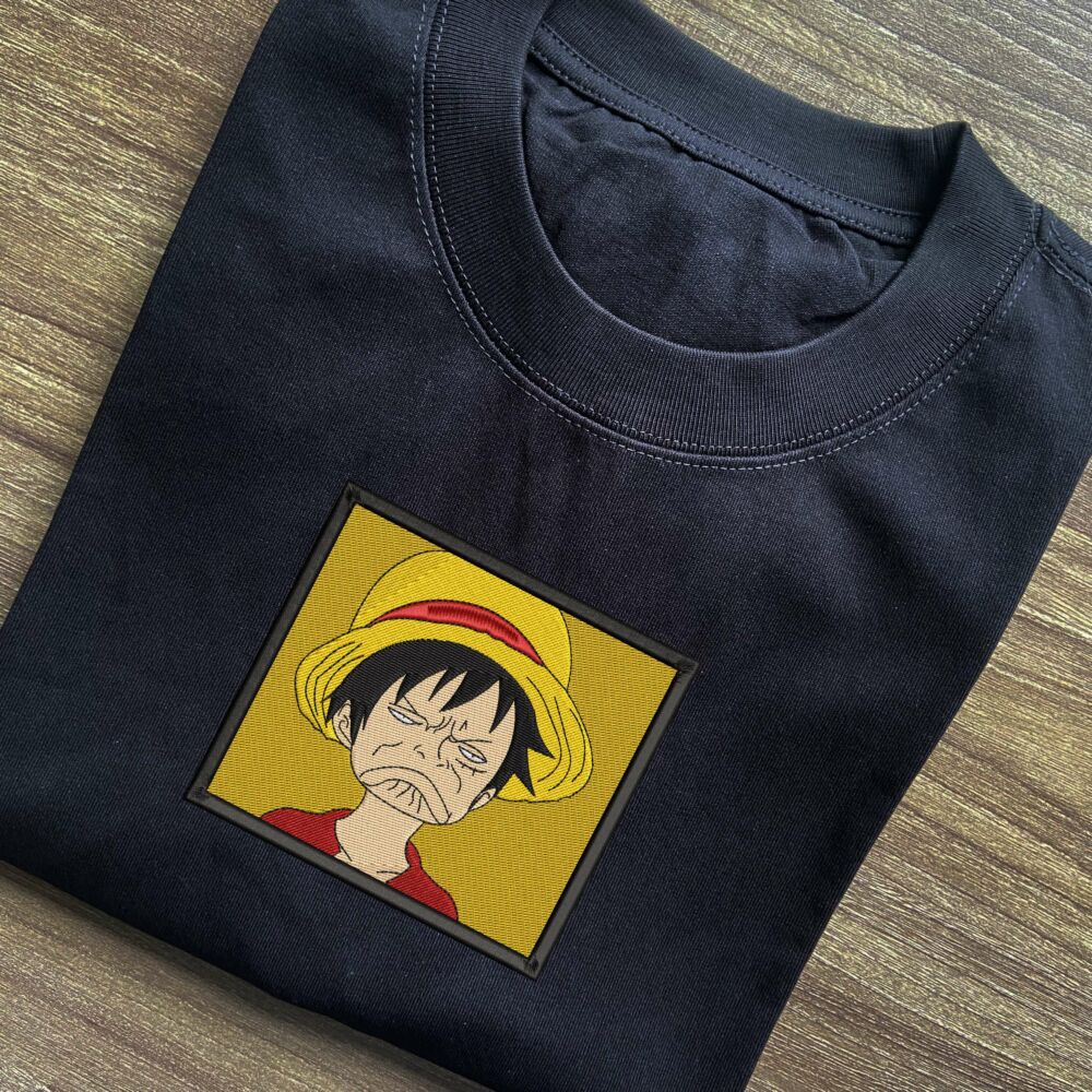 Funny Monkey Luffy Art Embroidered 1 scaled