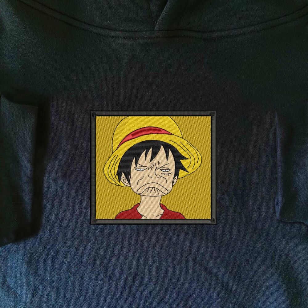 Funny Monkey Luffy Art Embroidered 11 scaled