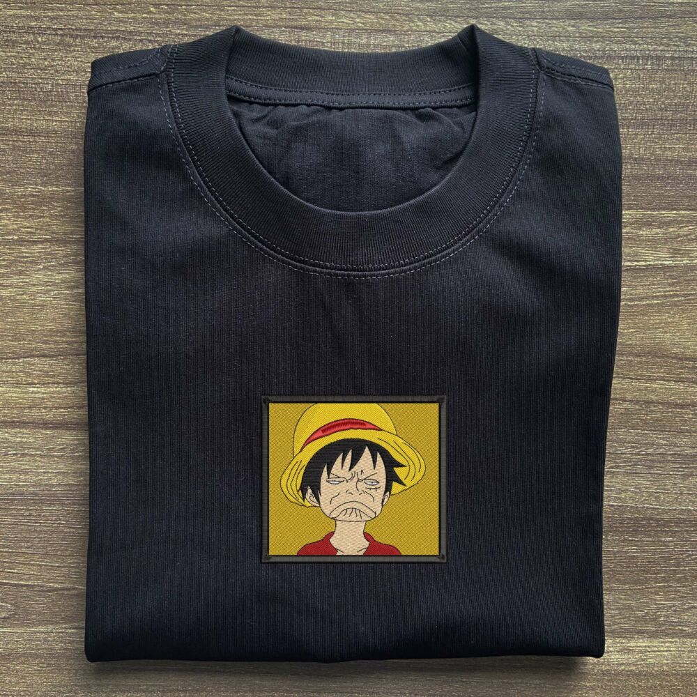 Funny Monkey Luffy Art Embroidered 15