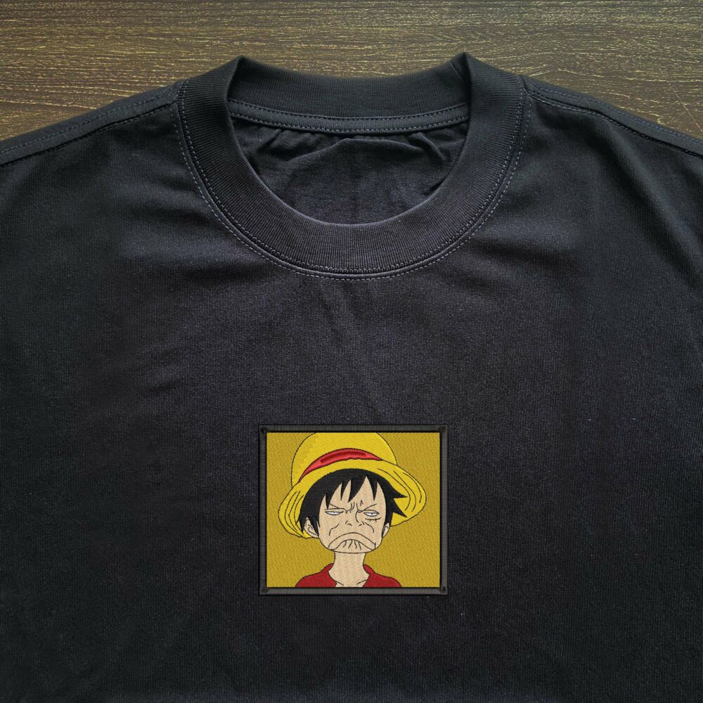 Funny Monkey Luffy Art Embroidered 16 scaled