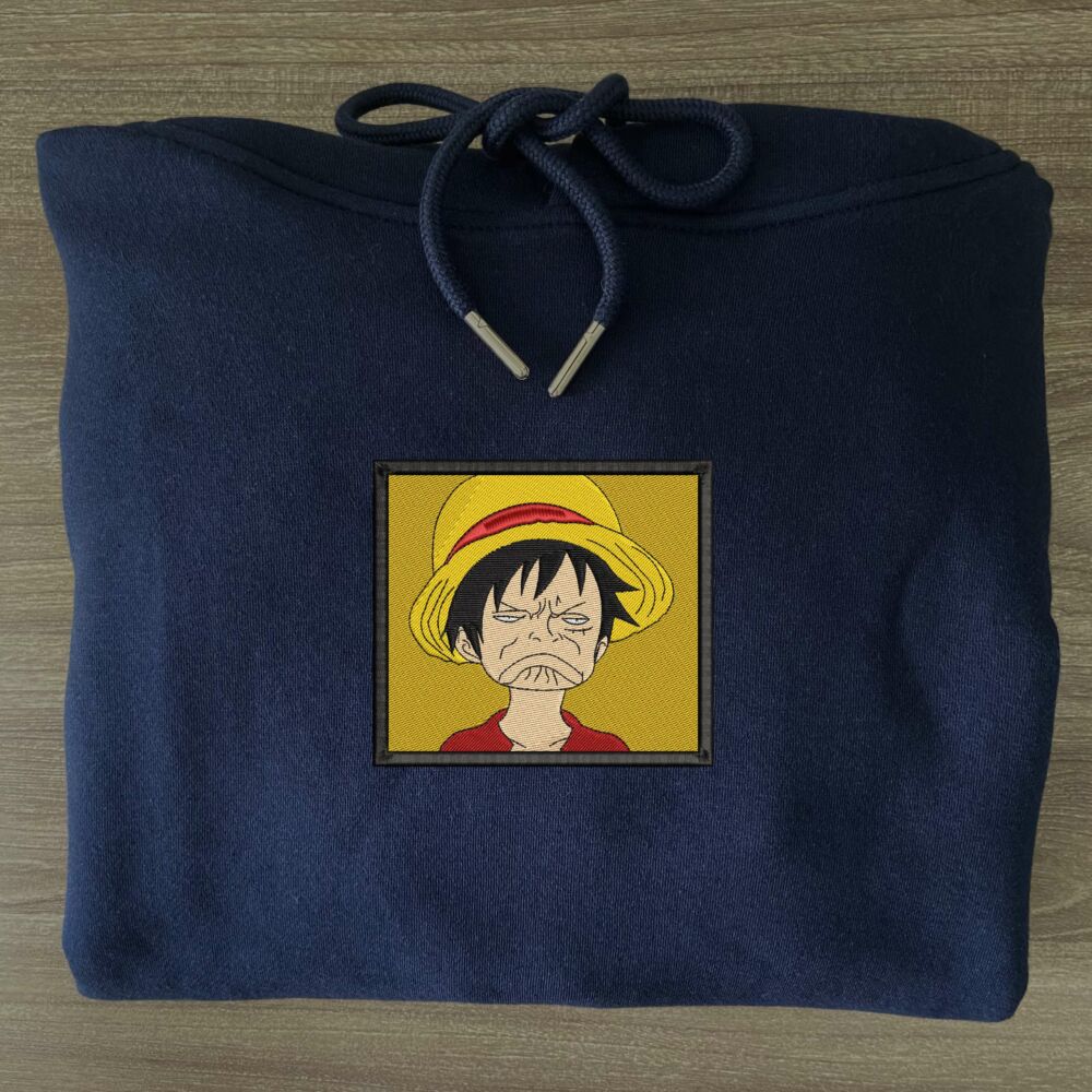 Funny Monkey Luffy Art Embroidered 8