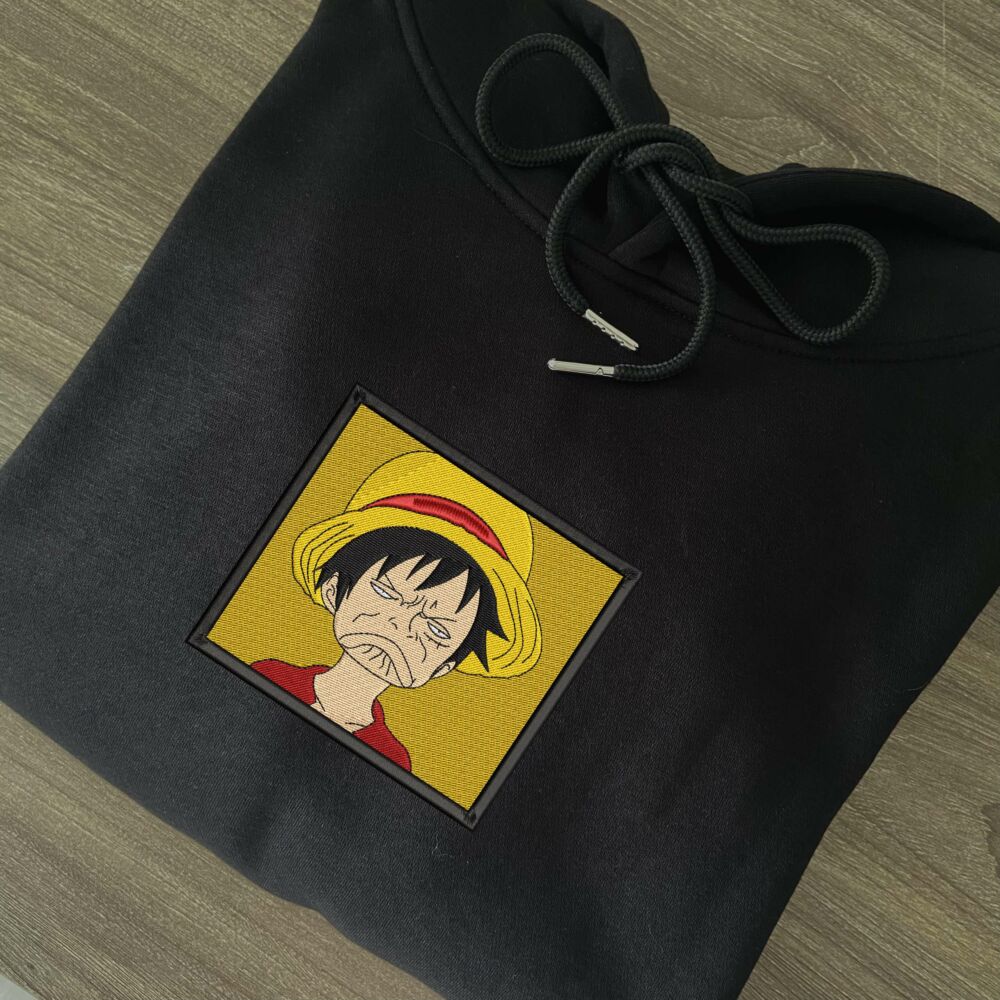 Funny Monkey Luffy Art Embroidered 9 scaled