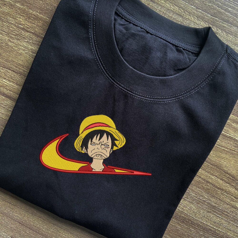 Funny Monkey Luffy Embroidered 1 scaled