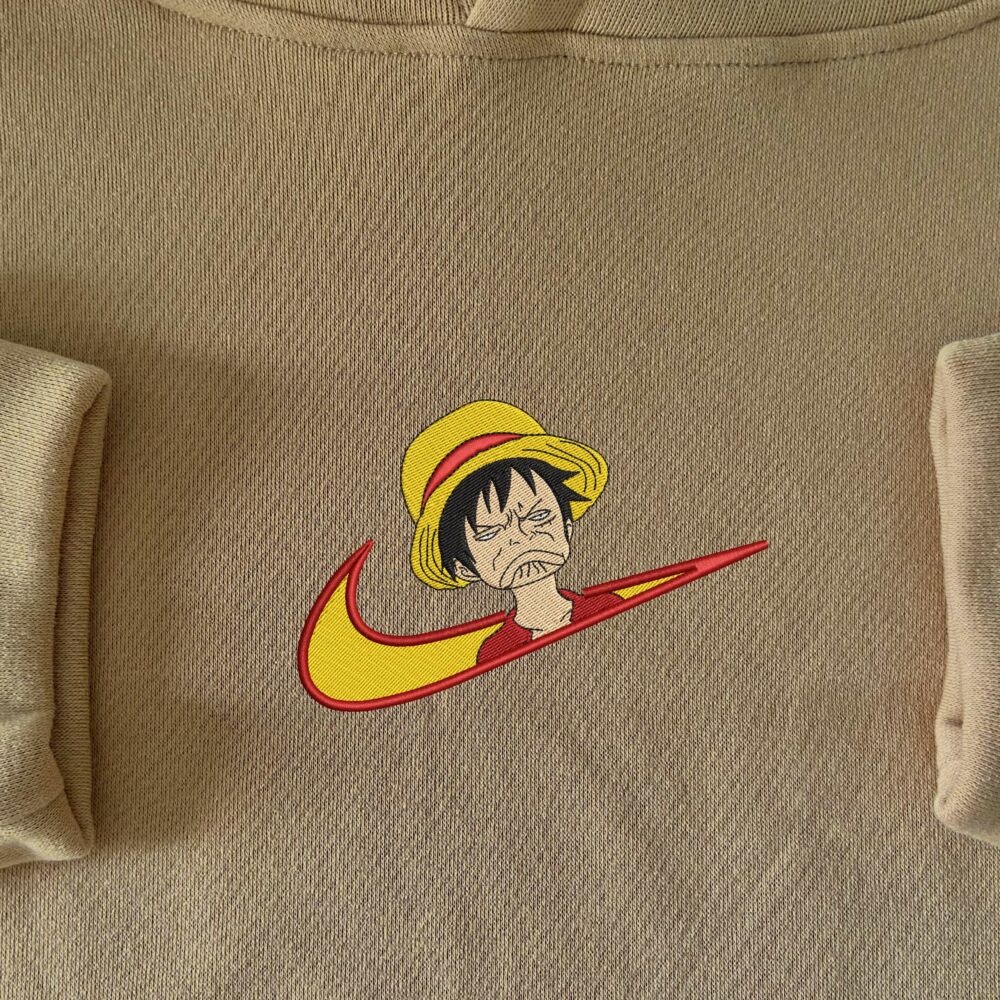 Funny Monkey Luffy Embroidered 10 scaled