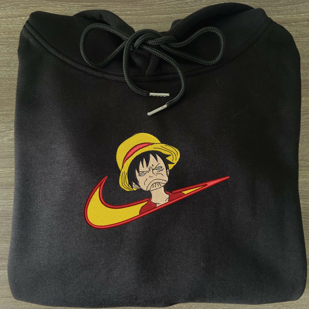 Funny Monkey Luffy Embroidered 12 scaled