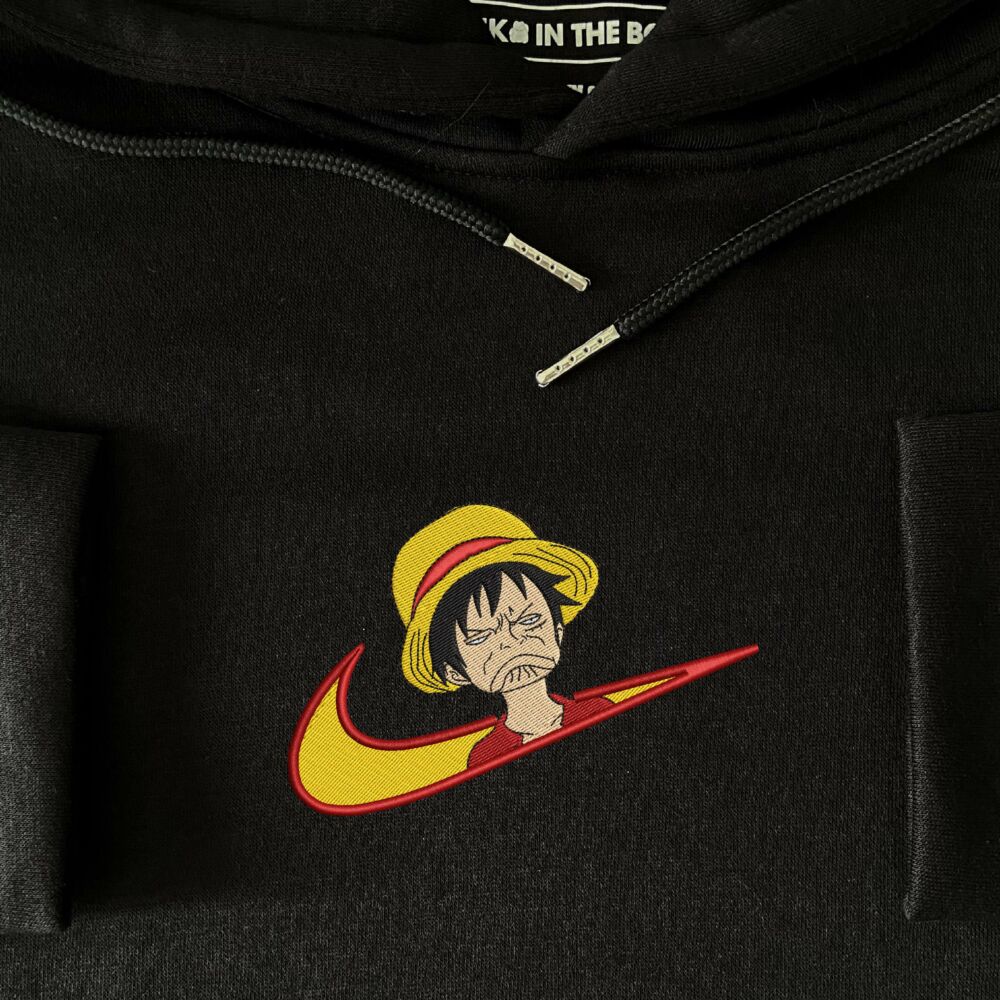 Funny Monkey Luffy Embroidered 13 scaled