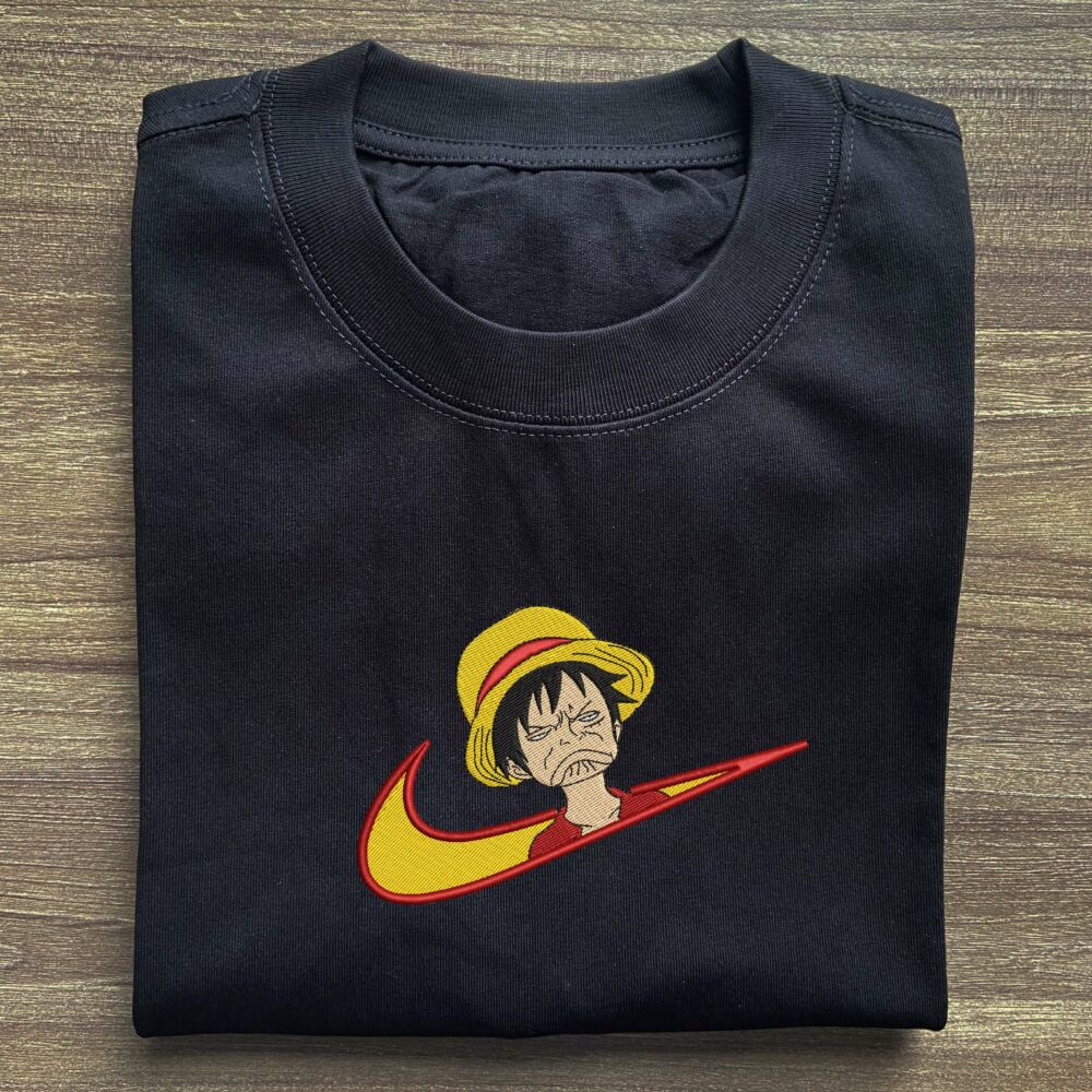 Funny Monkey Luffy Embroidered 15