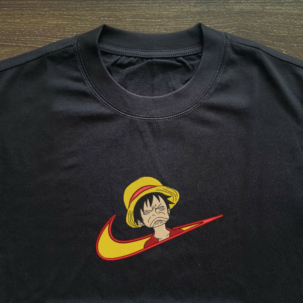 Funny Monkey Luffy Embroidered 16 scaled