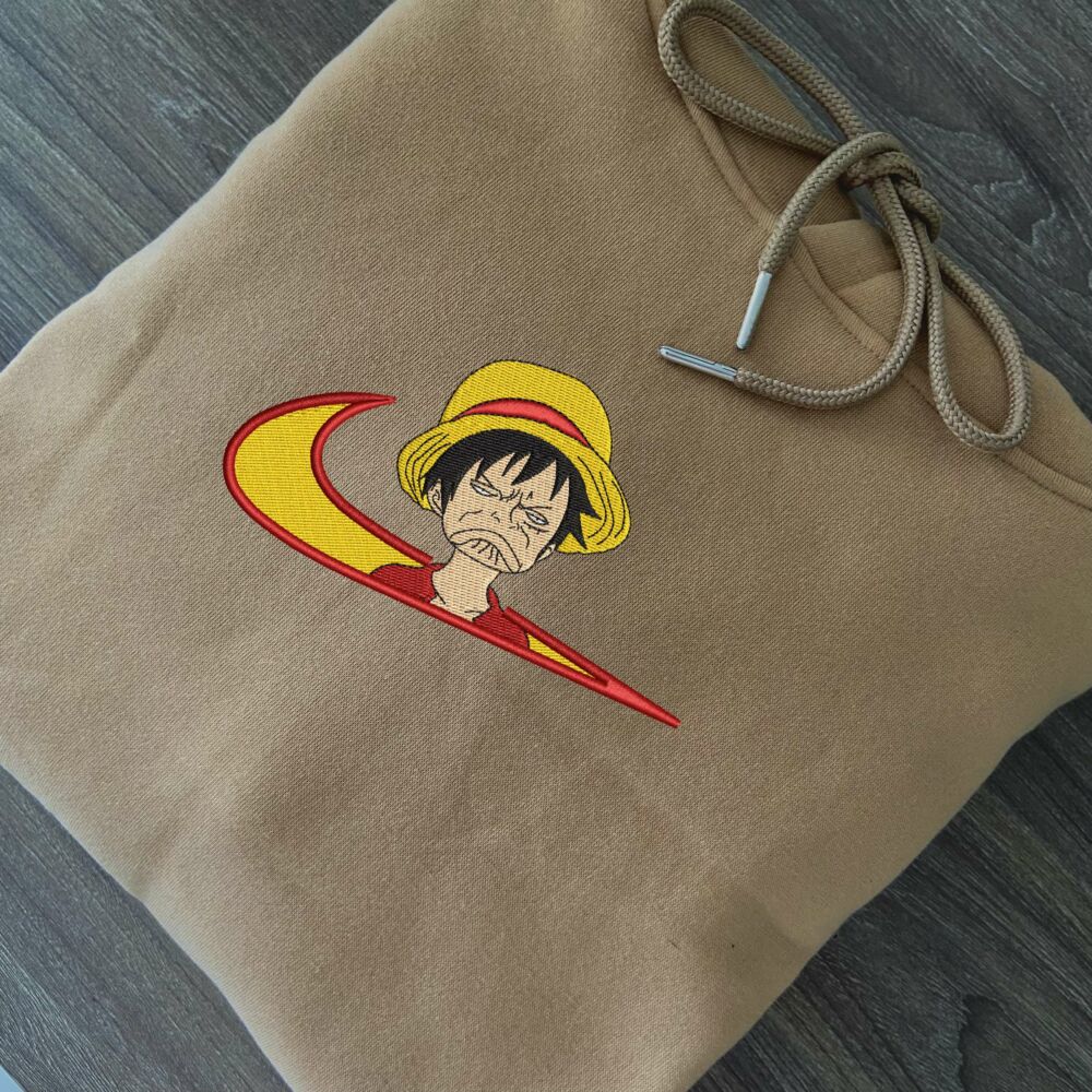 Funny Monkey Luffy Embroidered 5 scaled