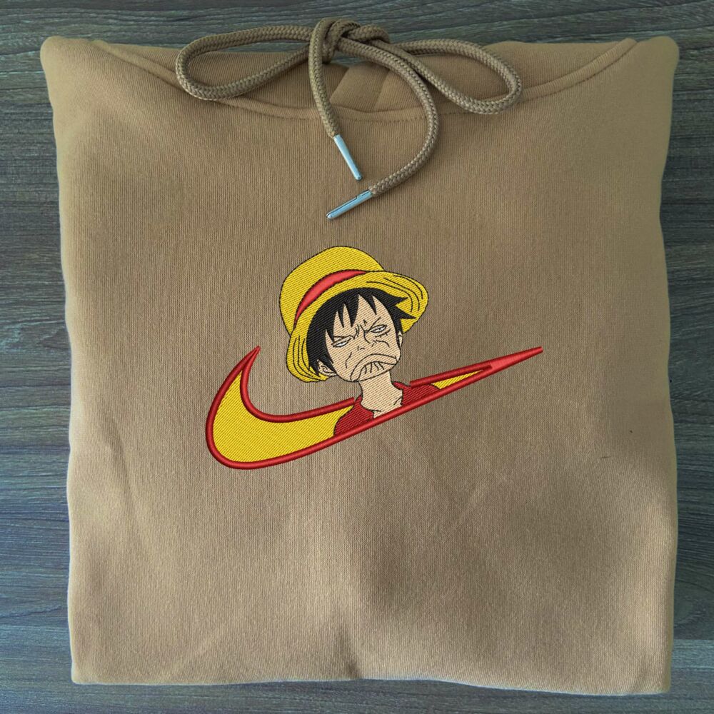 Funny Monkey Luffy Embroidered 6