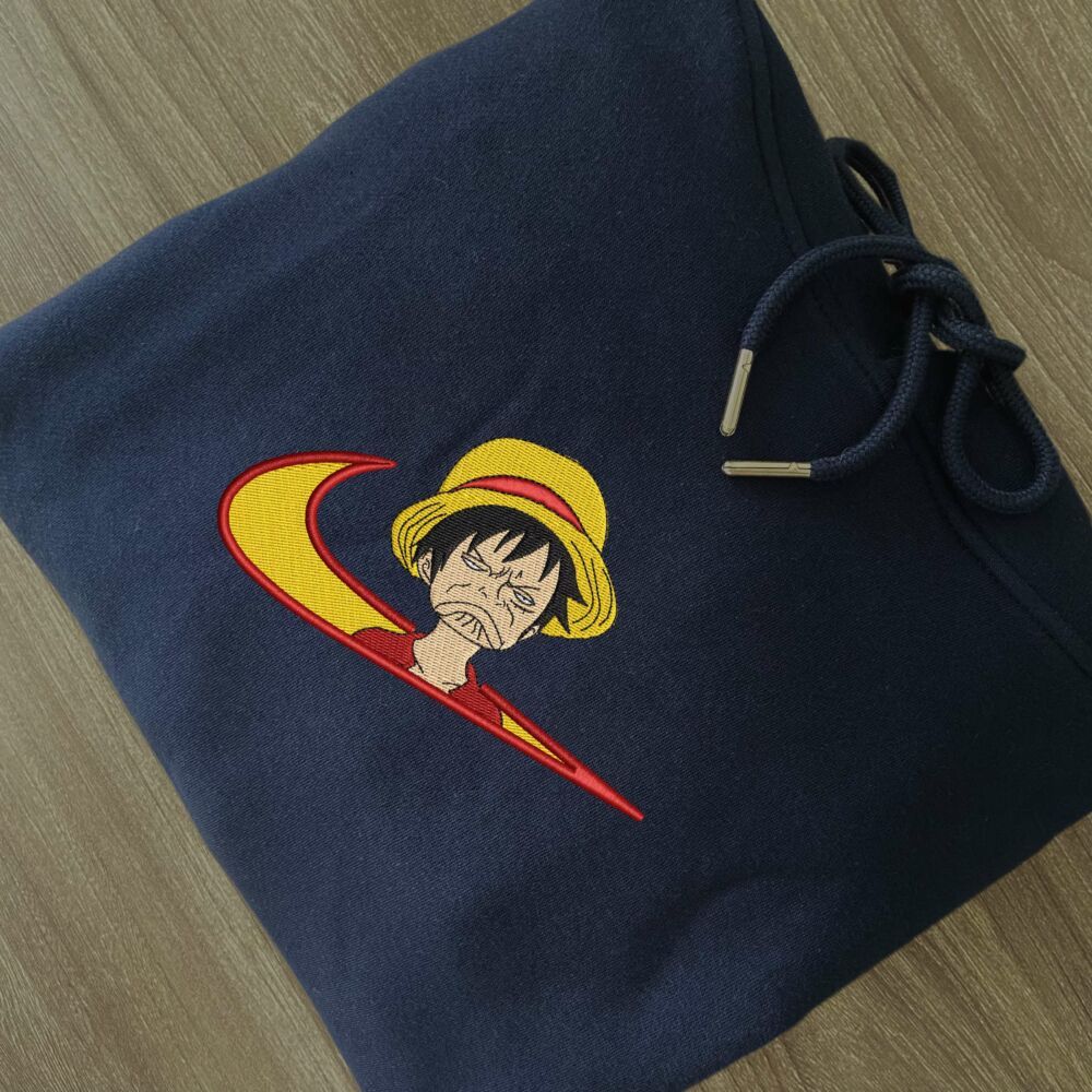 Funny Monkey Luffy Embroidered 7 scaled