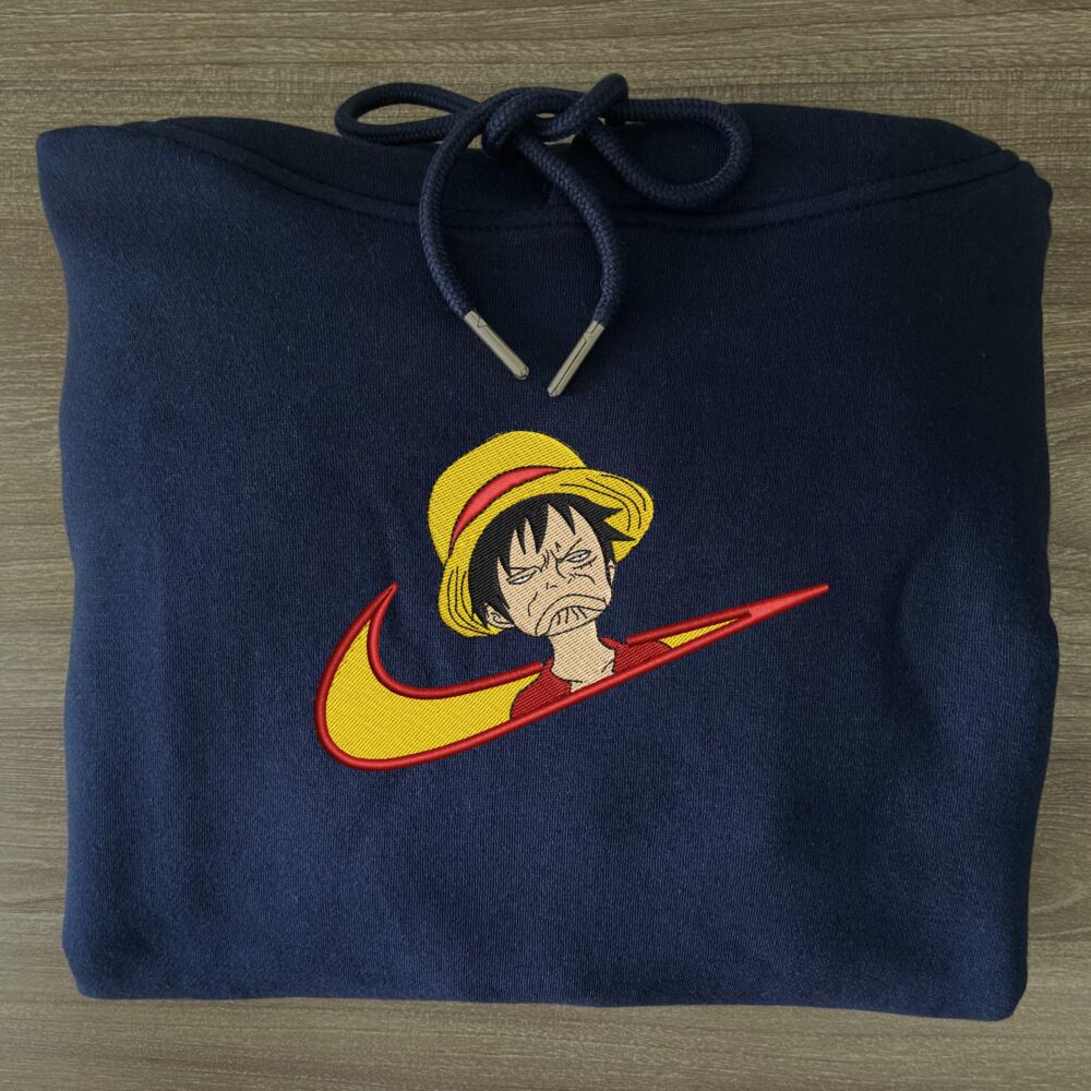 Funny Monkey Luffy Embroidered 8