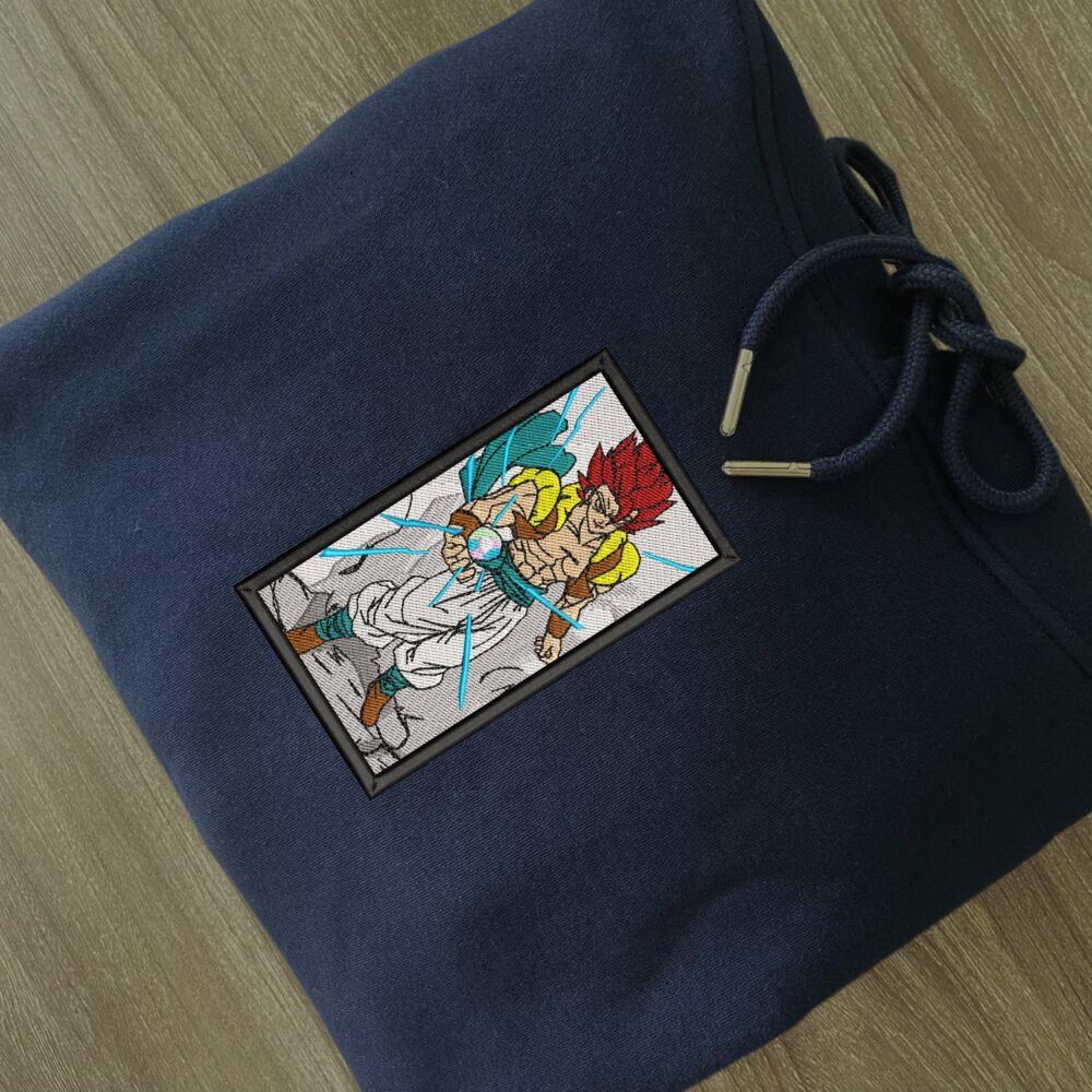 Gogeta Super Saiyan Art Embroidered 7 scaled