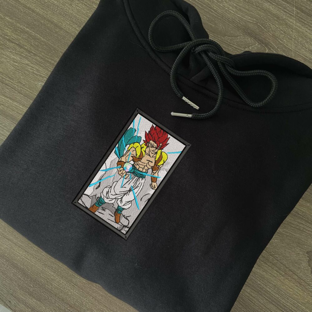 Gogeta Super Saiyan Art Embroidered 9 scaled