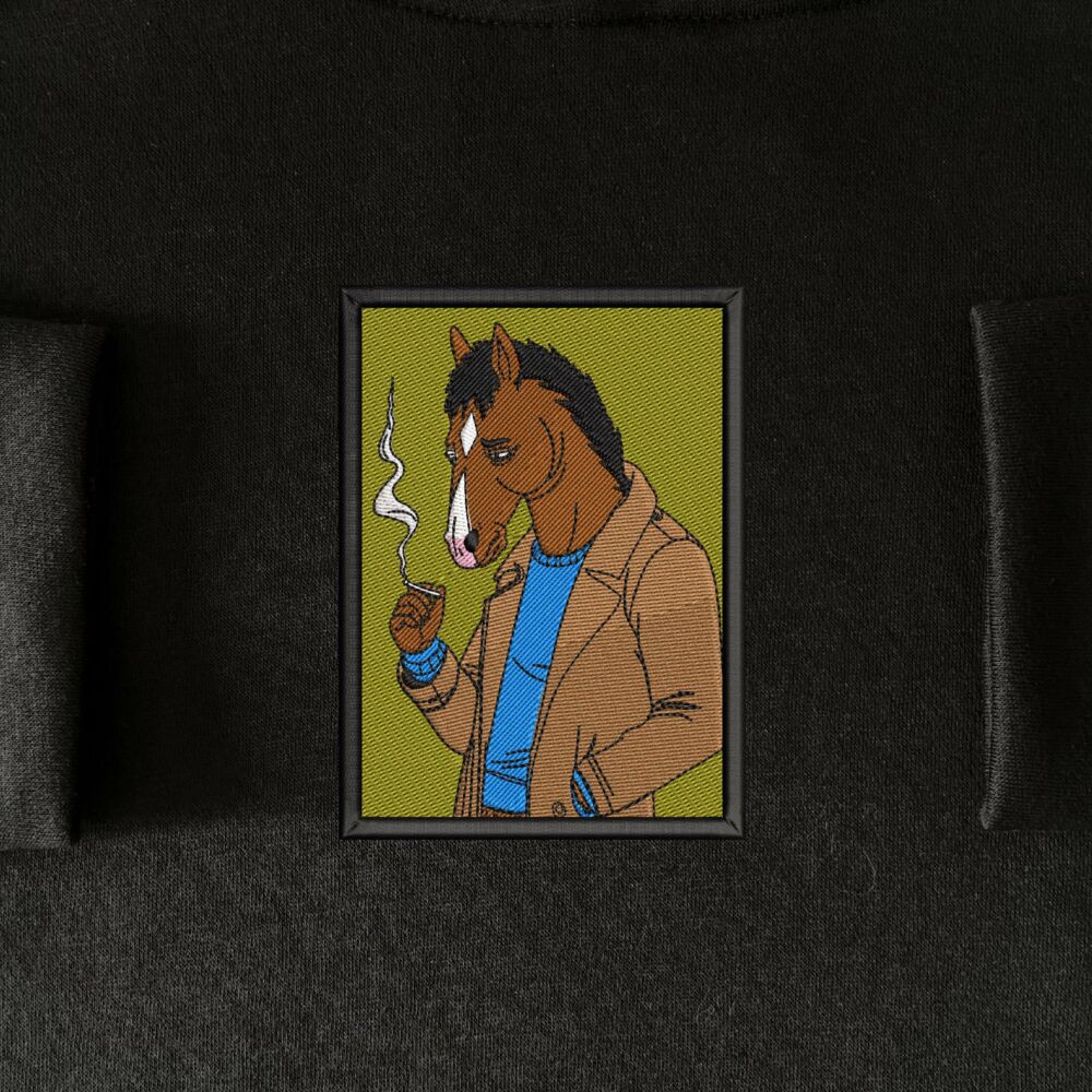 Horseman Art Embroidered 14 scaled