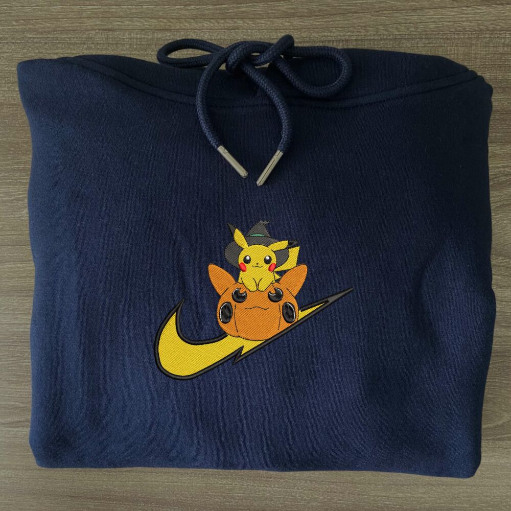 Pikachu Pumpkin Embroidered 8