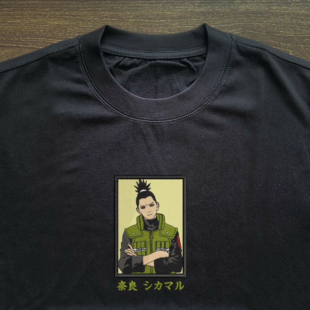 Shikamaru Nara Prodigy Art Embroidered 16 scaled