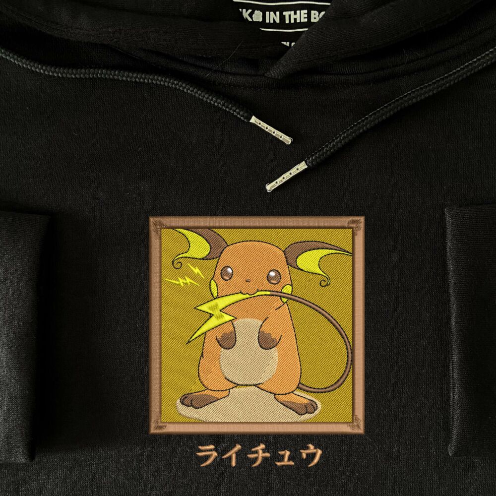 Raichu Art Embroidered (13)