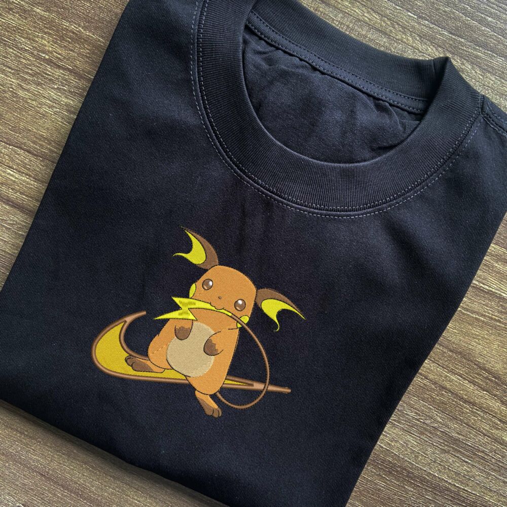 Raichu Embroidered (1)