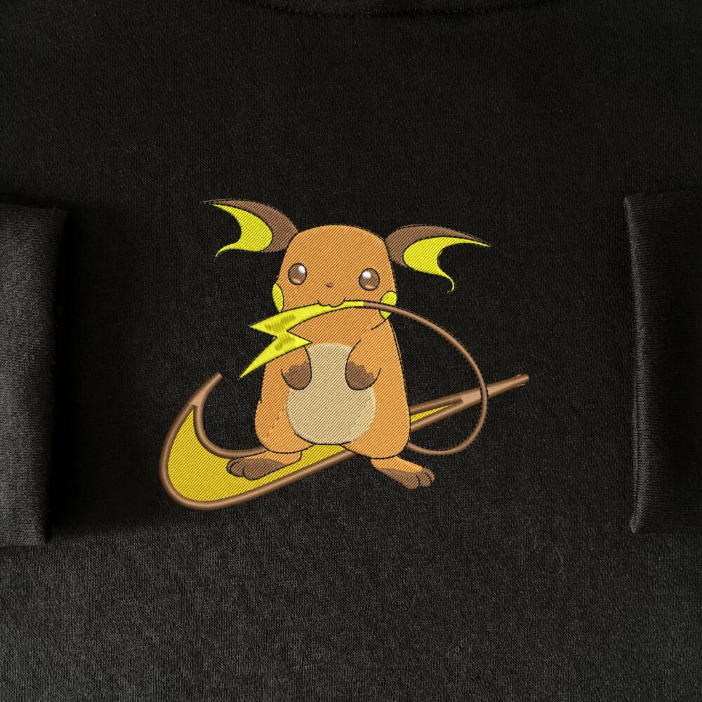 Raichu Embroidered (14)