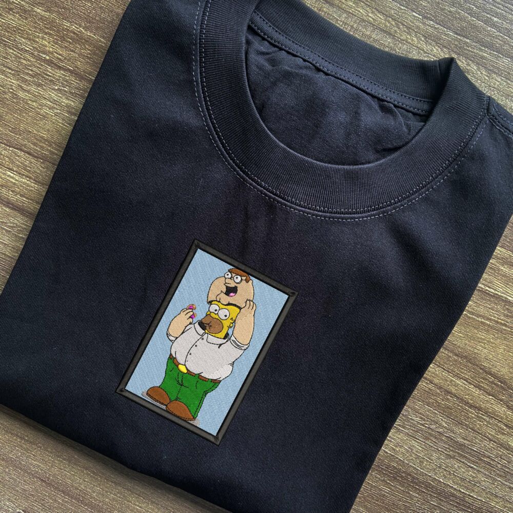 Simpson x Peter Art Embroideredpng (1)