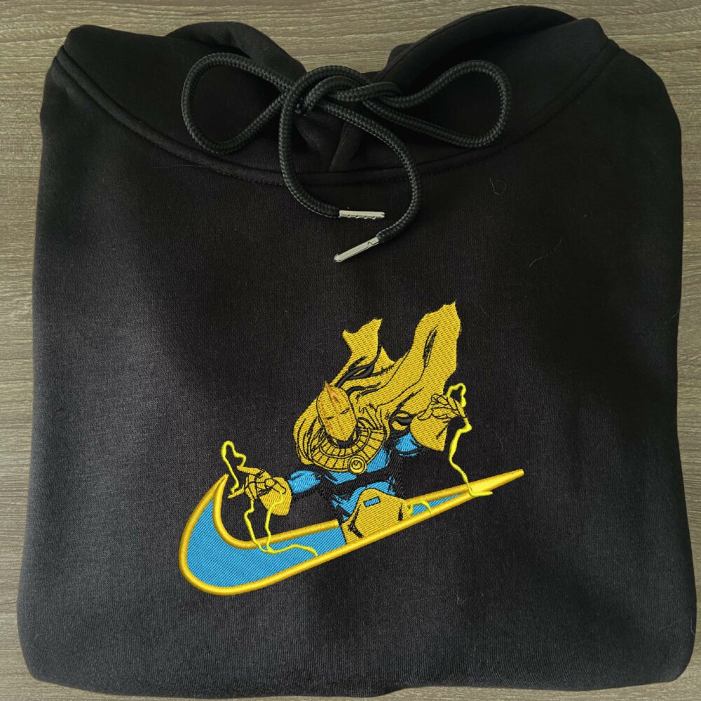 Doctor Fate Embroidered Hoodie Black (2)