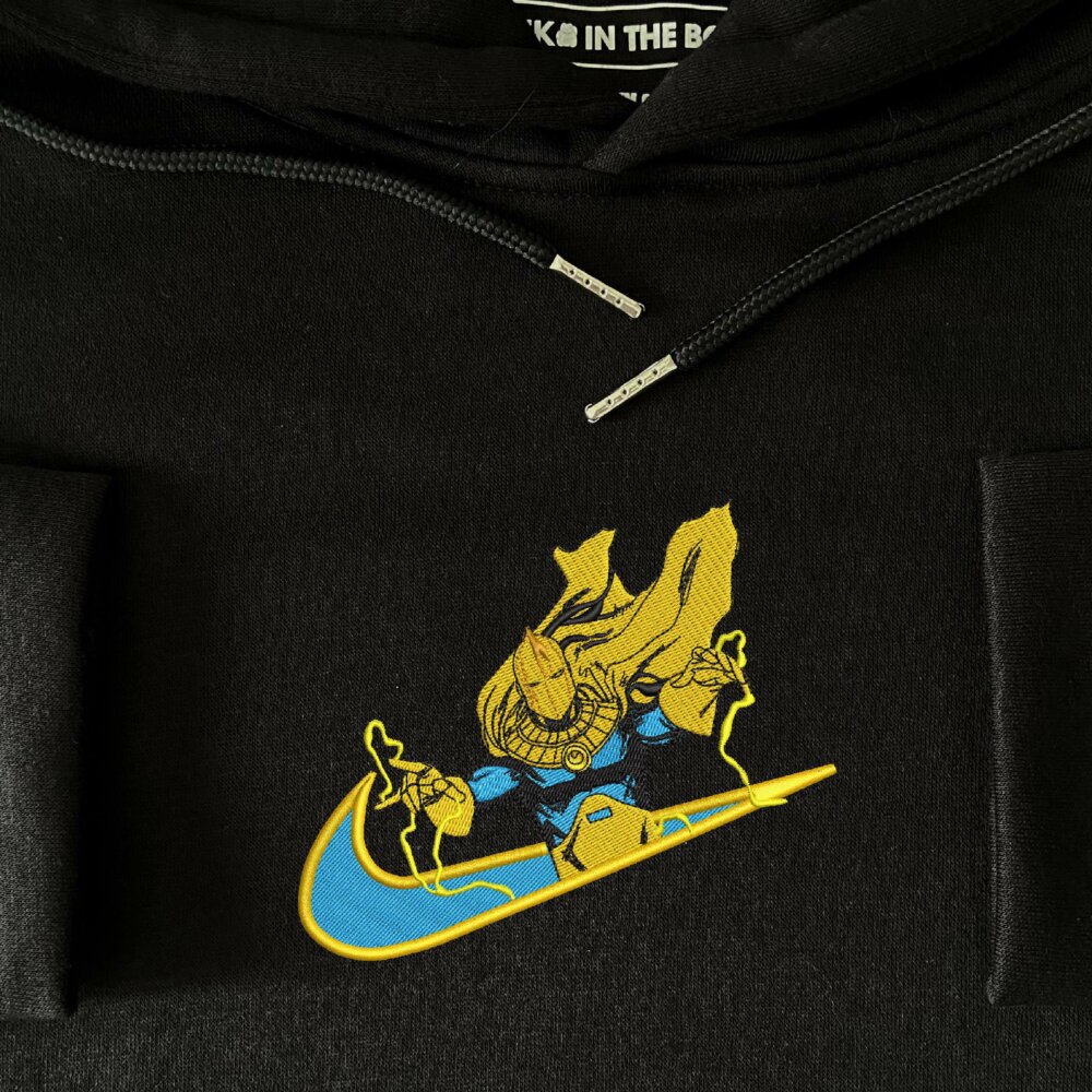 Doctor Fate Embroidered Hoodie Black (3)