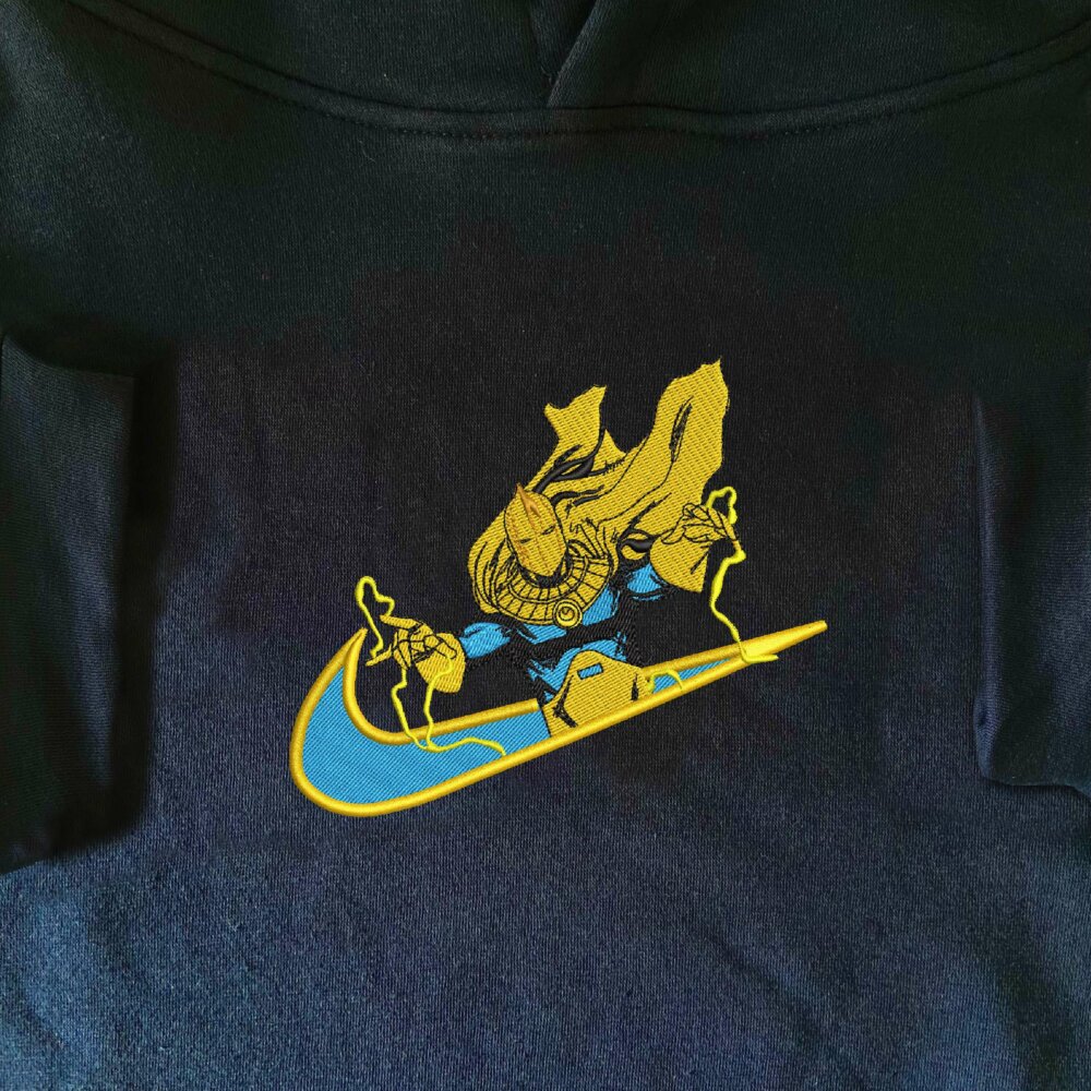 Doctor Fate Embroidered Hoodie Navy (1)