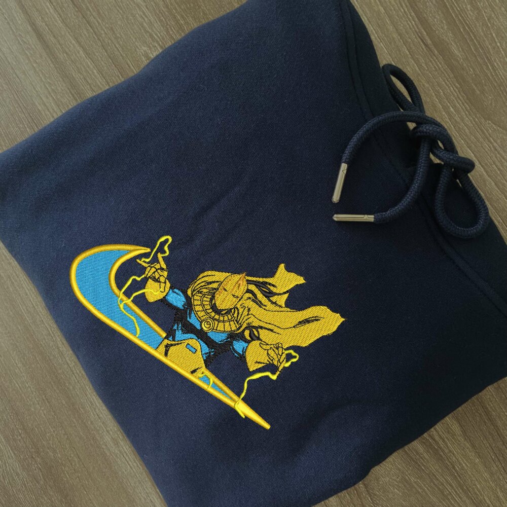 Doctor Fate Embroidered Hoodie Navy (2)