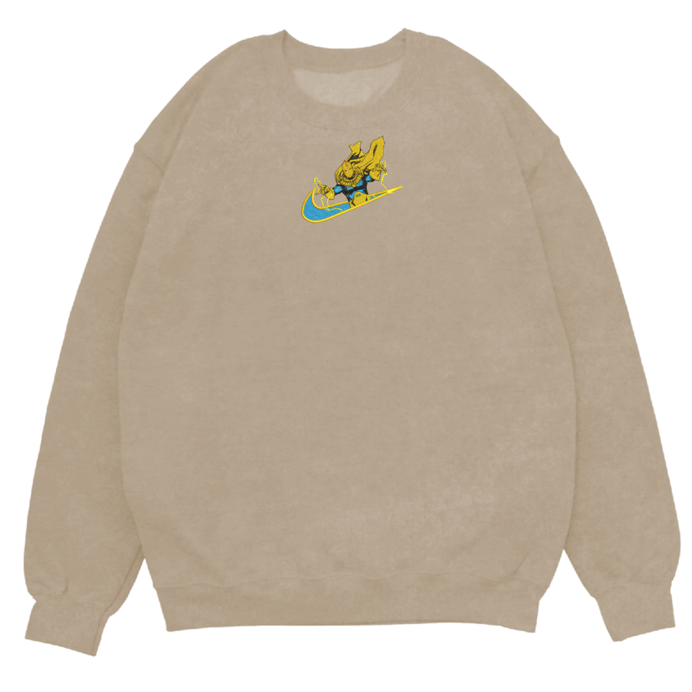 Doctor Fate Embroidered Sweatshirt Sand