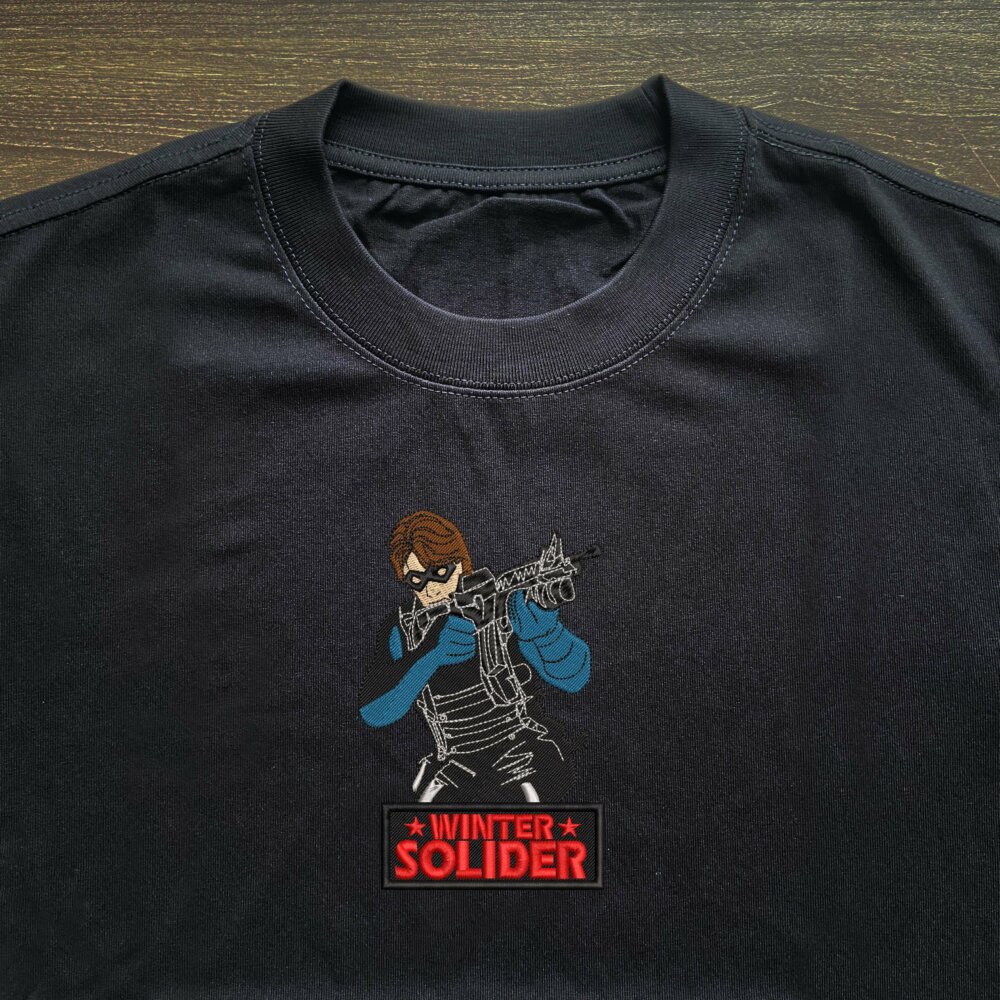 Winter Soldier Art Embroidered (3)