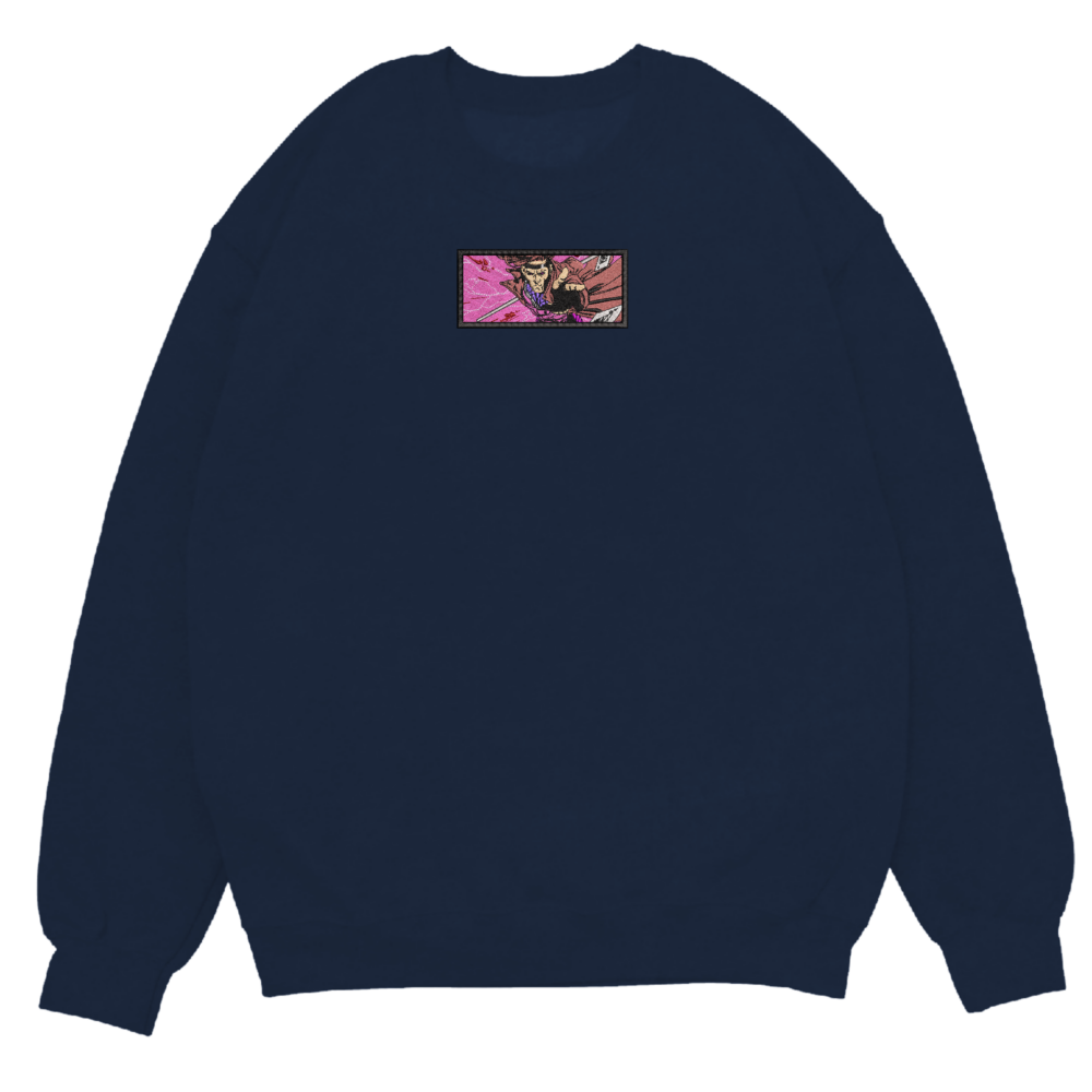 Gambit Embroidered Sweatshirt Navy