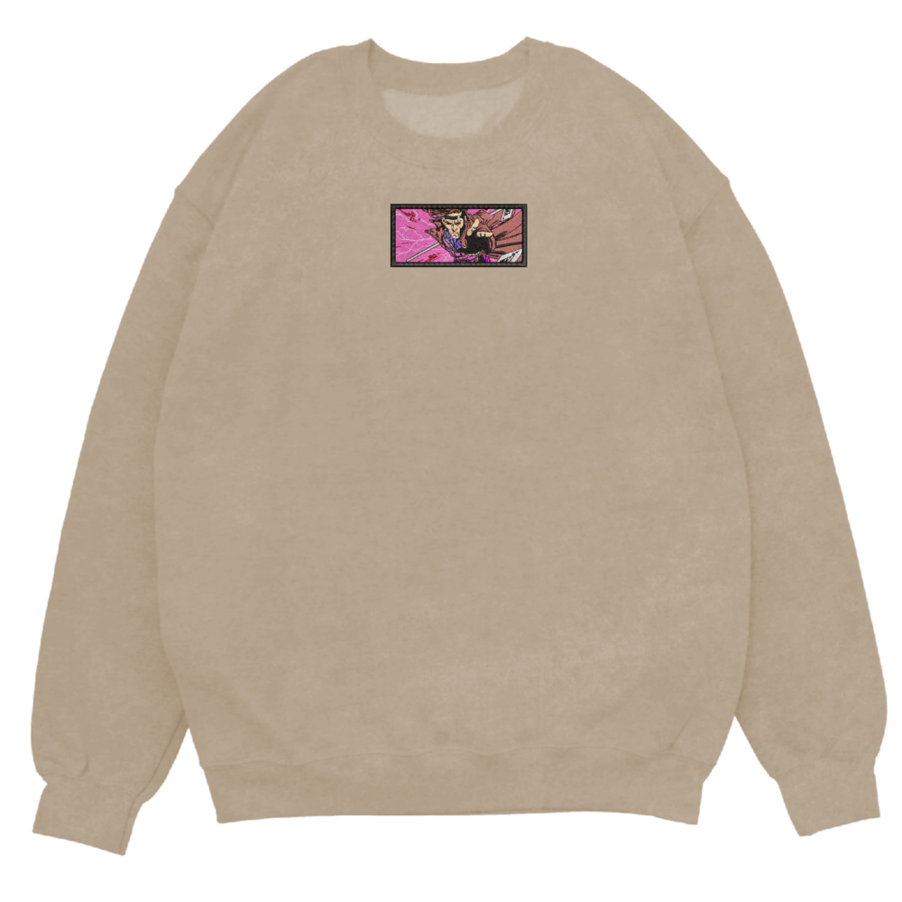 Gambit Embroidered Sweatshirt Sand