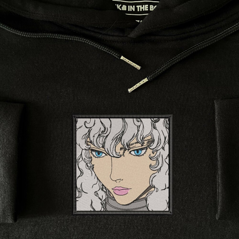 Griffith Embroidered Black hoodie(21)