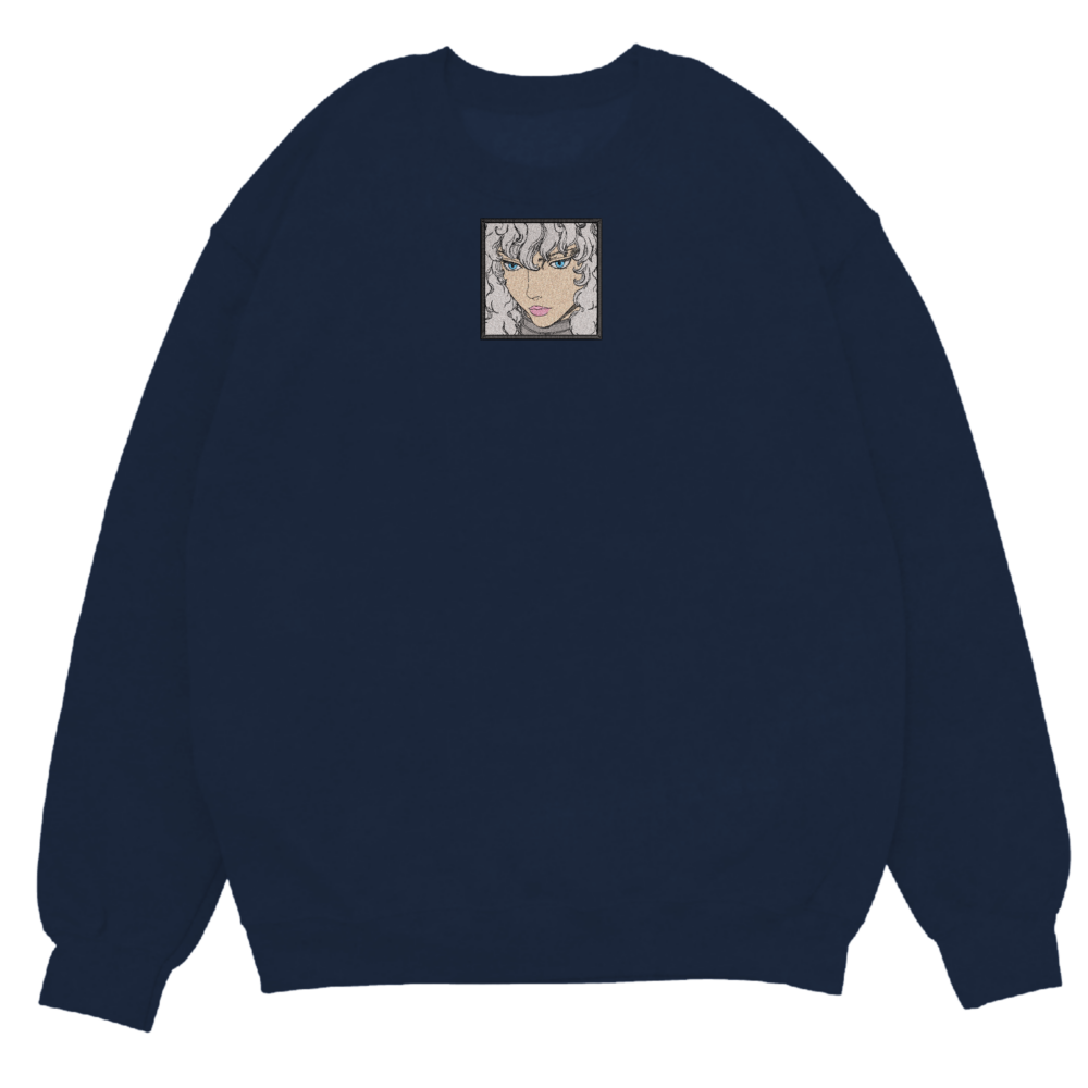 Griffith Embroidered Navy Sweatshirt (3)