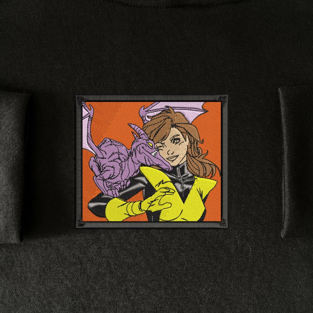 Kitty Pryde Embroidered Hoodie (1)