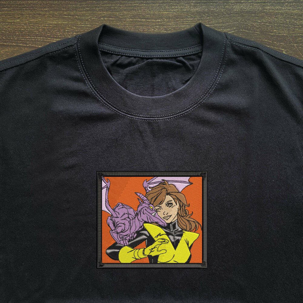 Kitty Pryde Embroidered T shirt (16)