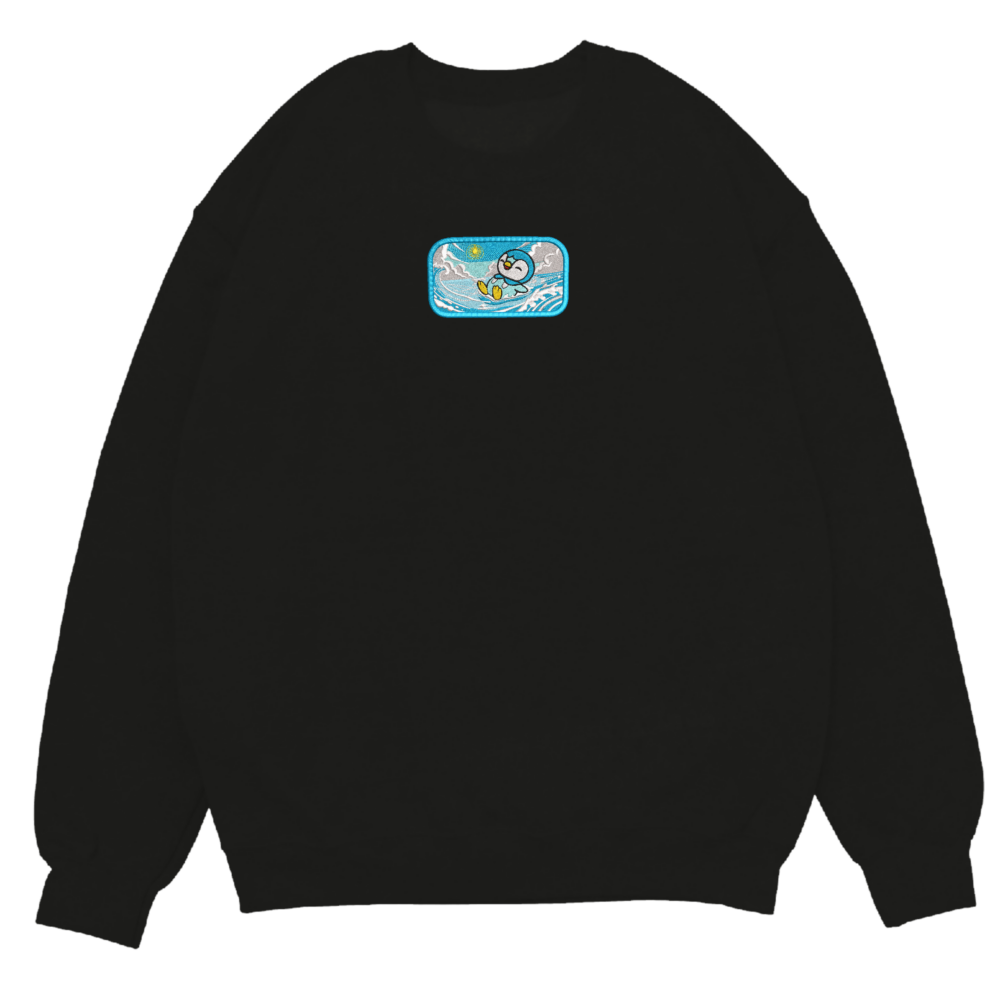 Piplup Embroidered Sweatshirt (1)