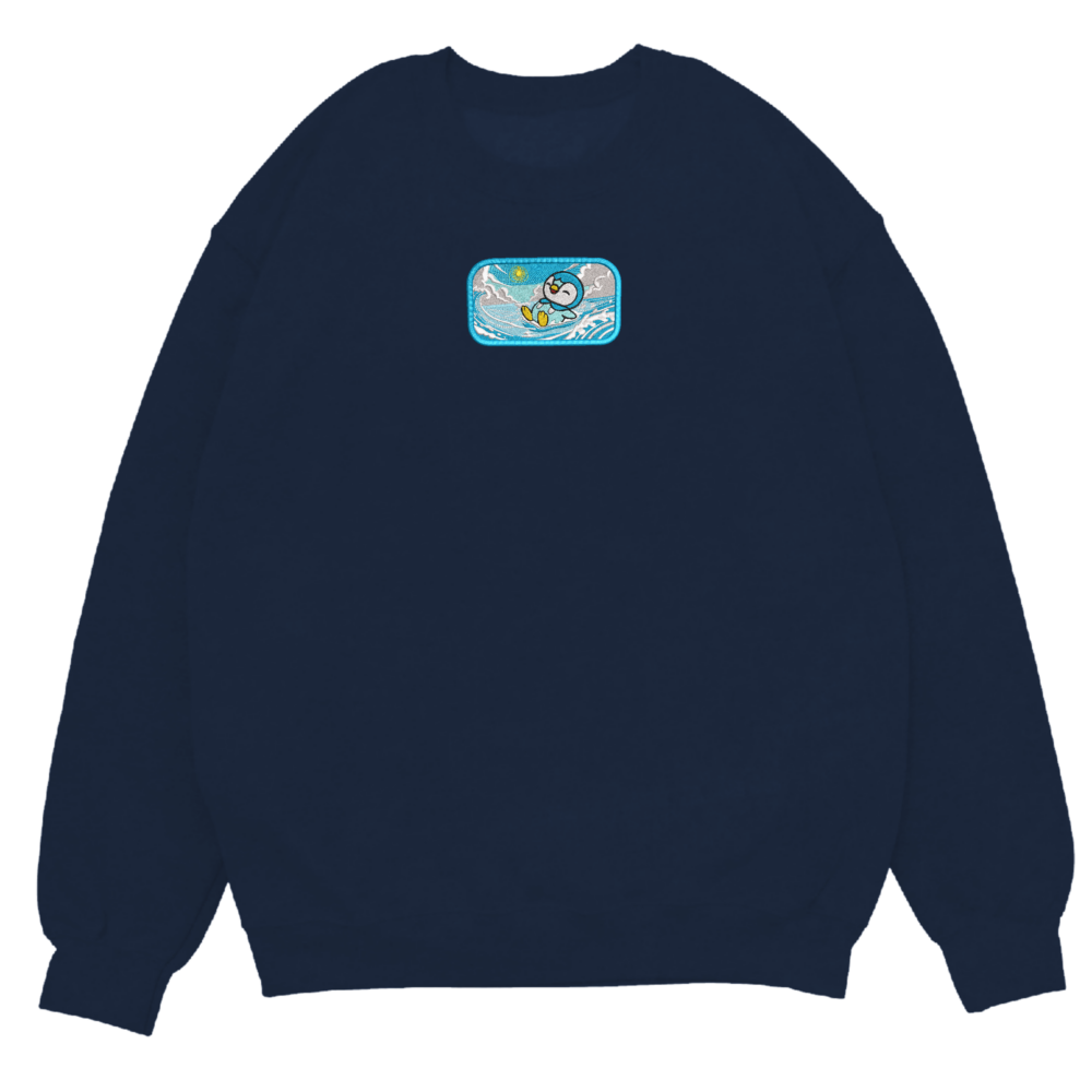 Piplup Embroidered Sweatshirt (3)