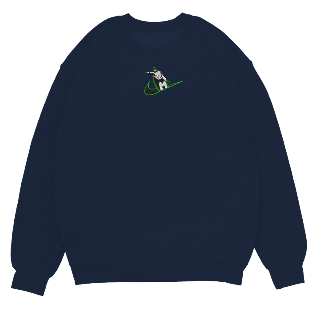 Divine Wrath Embroidered Sweatshirt Navy