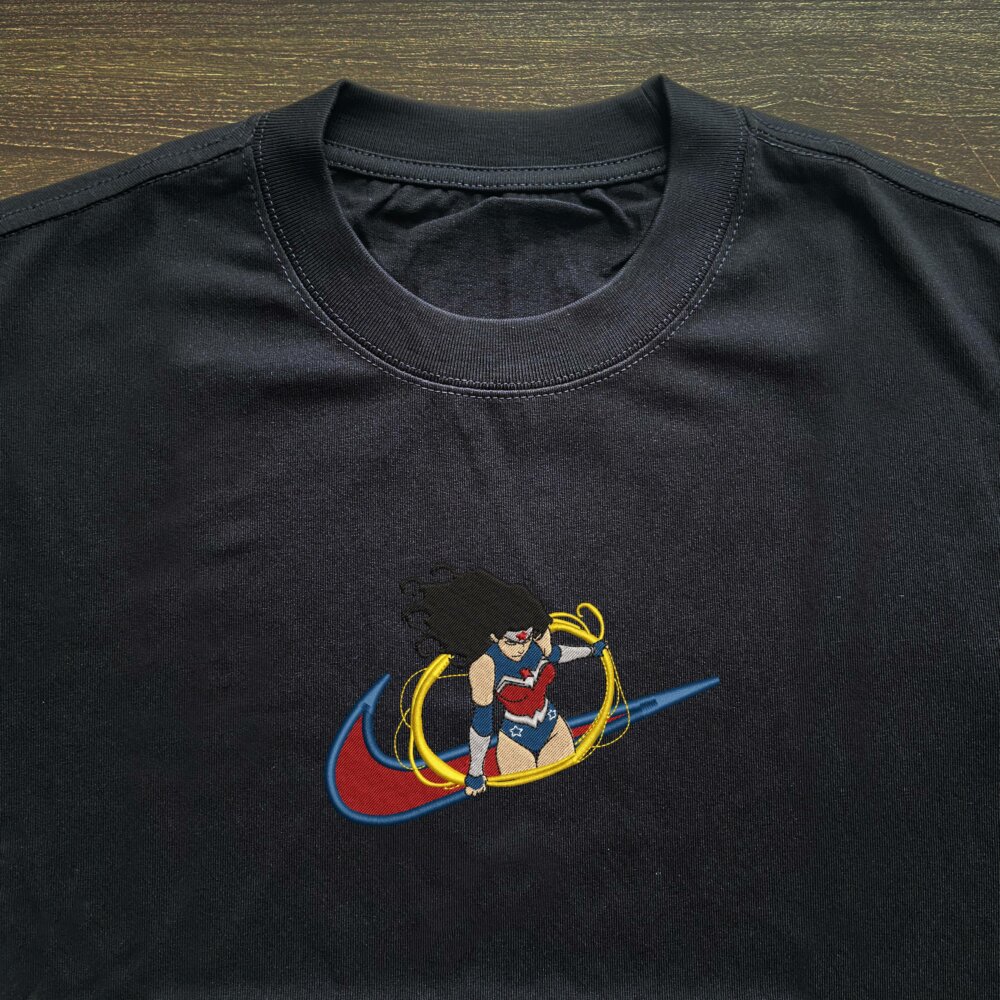 Fearless Warrior Embroidered T shirt (3)