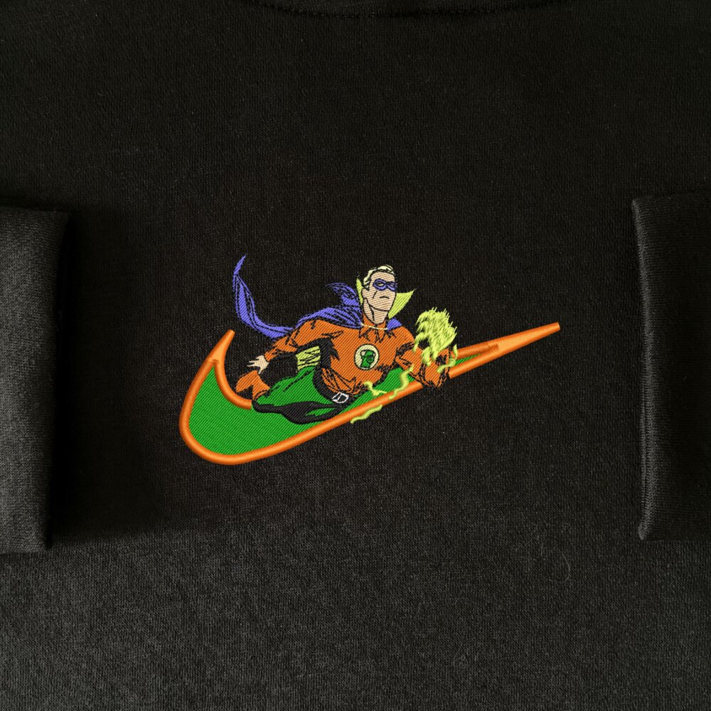 Golden Guardian Embroidered Hoodie Black (1)