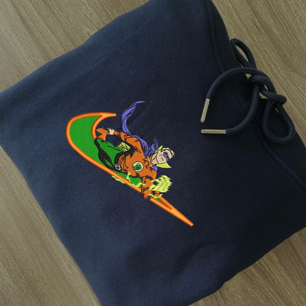 Golden Guardian Embroidered Hoodie 15 Golden Guardian Embroidered Hoodie Navy (2)